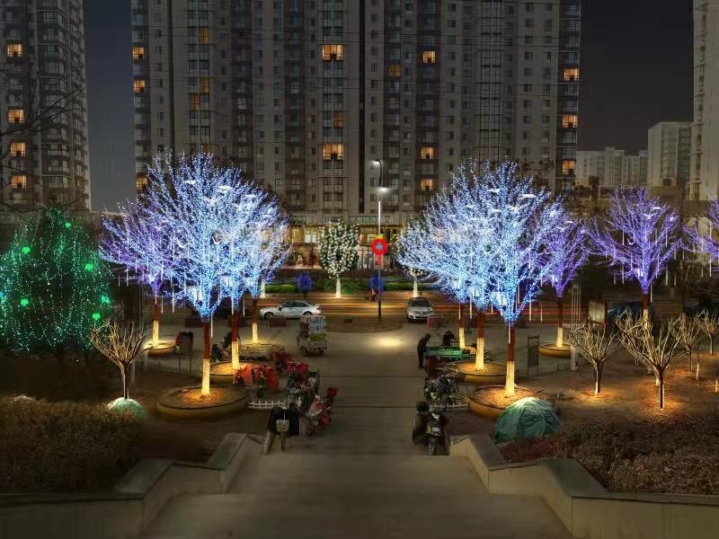 迁西县建设局节日亮化工程图