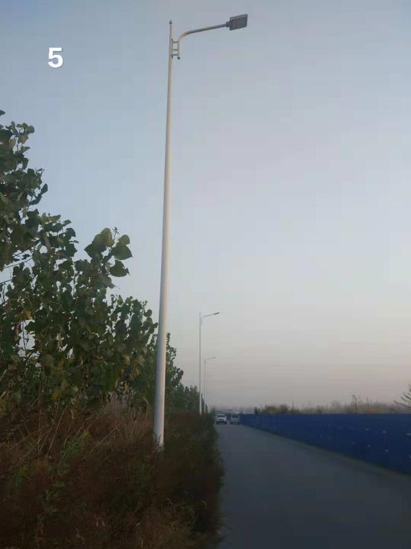 河北省霸州市市政道路照明工程实景图5