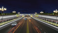 沧州市维明路立交桥亮化工程赏析