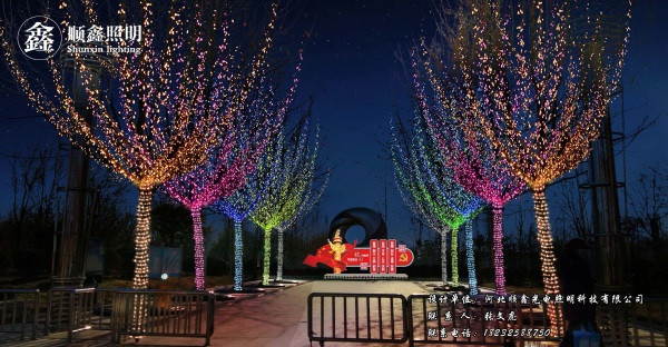 天津市宁河区2019年城区春节亮化设计方案